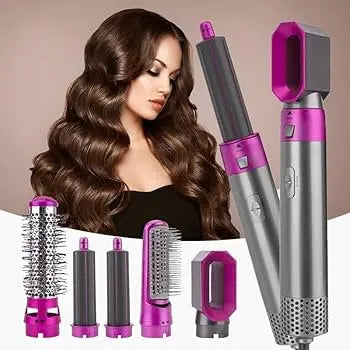 "5 in 1 Hair Dryer & Styler Brush in Pakistan"