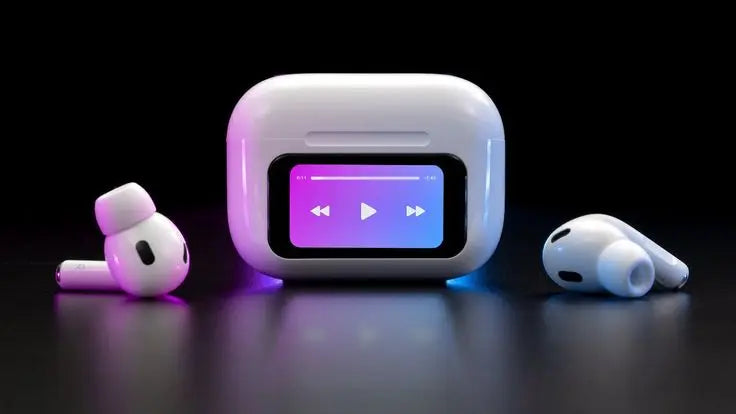 A9 Pro Earbuds – Noise Canceling, Touch Screen, Bluetooth 5.4