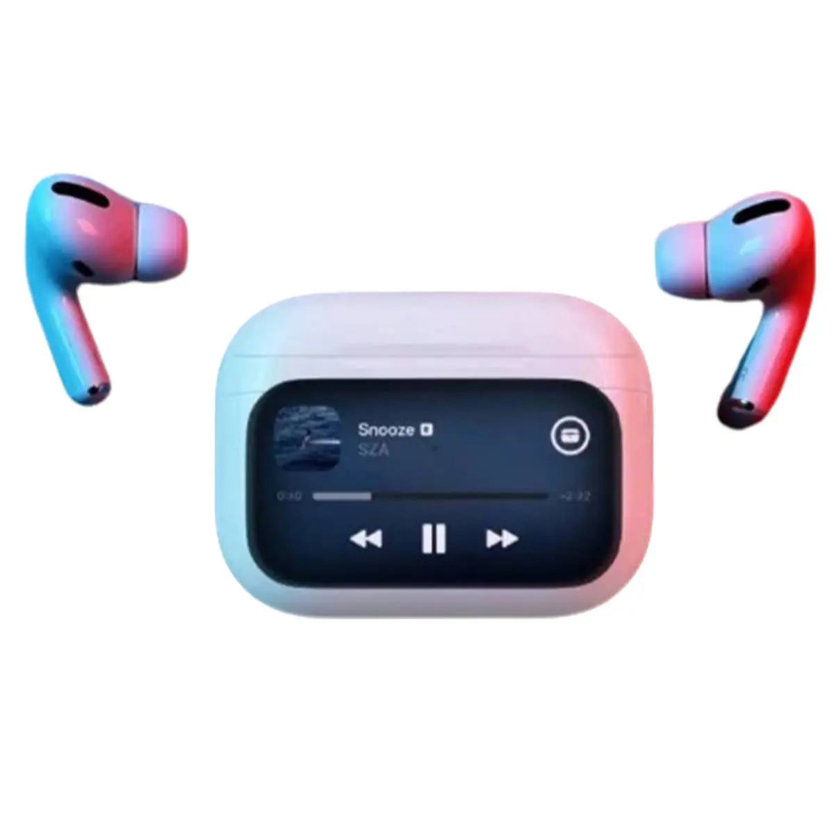A9 Pro Earbuds – Noise Canceling, Touch Screen, Bluetooth 5.4