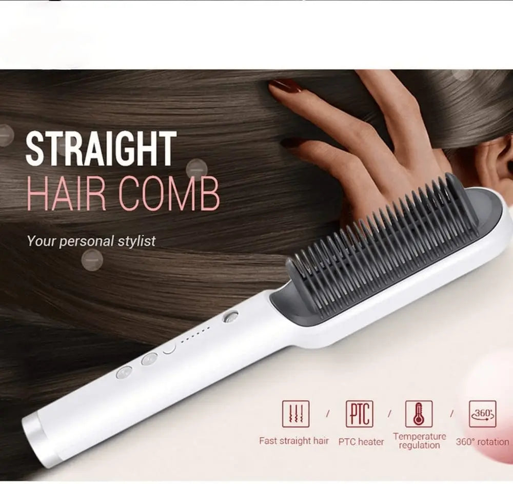 Hair Styling Comb with Fast Heating – Easy Daily Use