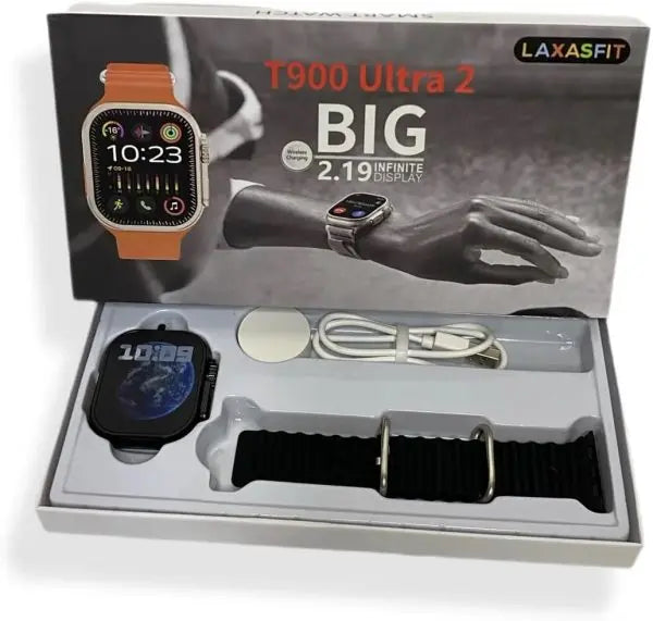 T900 Ultra 2 Smart Watch – Full Touch 1.99" Display | Bluetooth Calling | Unisex Smartwatch for Android & iOS