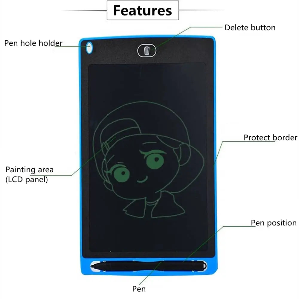Writing Tablet for Kids – LCD Drawing & Learning Pad in Pakistan