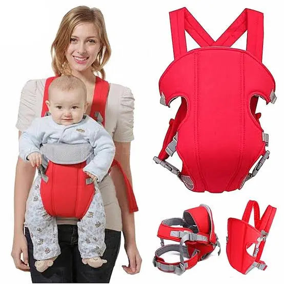 Mom using breathable baby carrier belt – maximum comfort for baby and parent