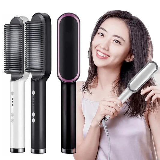 Hair Styling Comb Straightener & Modelling Brush in Pakistan